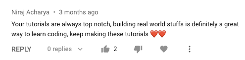 Coder's Gyan Youtube comments